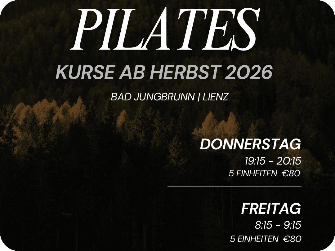 Pilates Kurs Herbst, 5 Einheiten