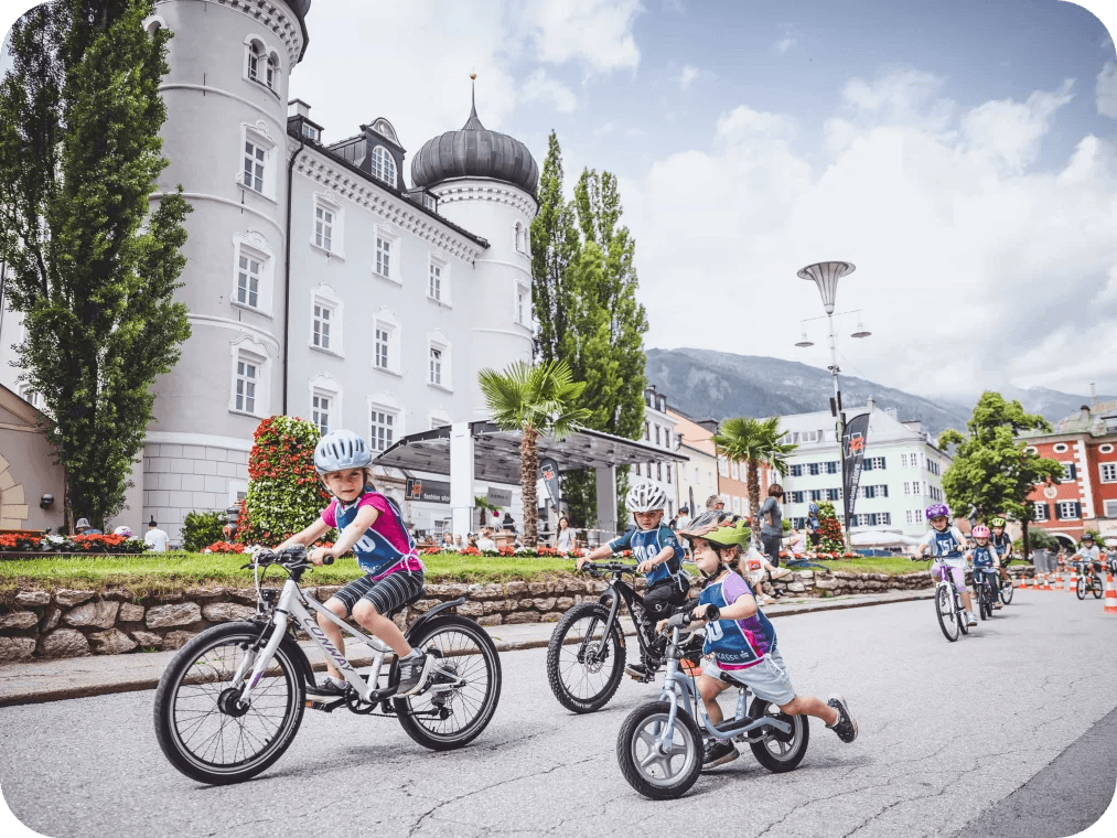 Dolomitenradrundfahrt Kinderradrennen