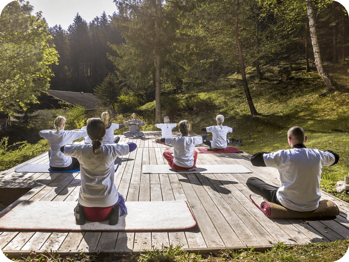Yoga und Bio-Brunch
