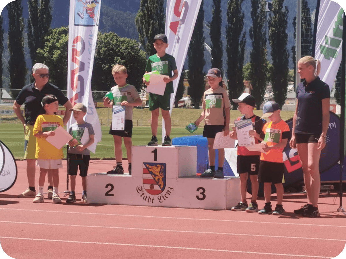 Kinderleichtathletik - auf Englisch unterrichtet
