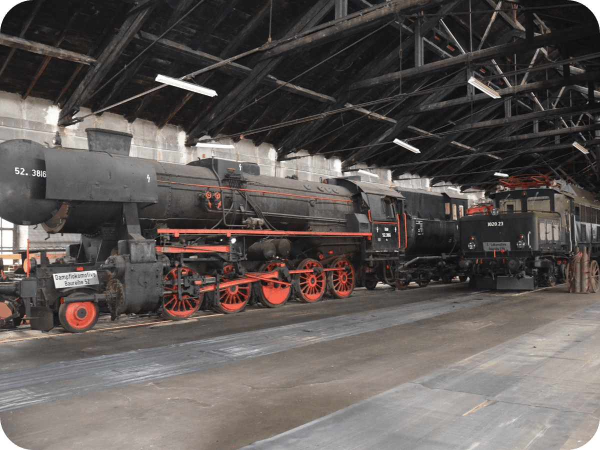 Eisenbahnmuseum: Ausstellungseröffnung & Präsentation historischer Dieselloks