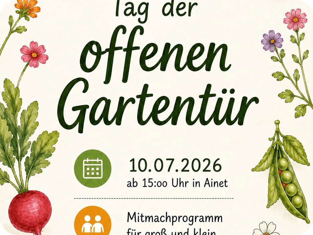 Tag der offenen Gartentür