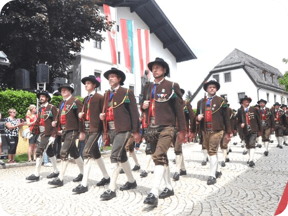Bataillons-Schützenfest in St. Jakob im Defereggental