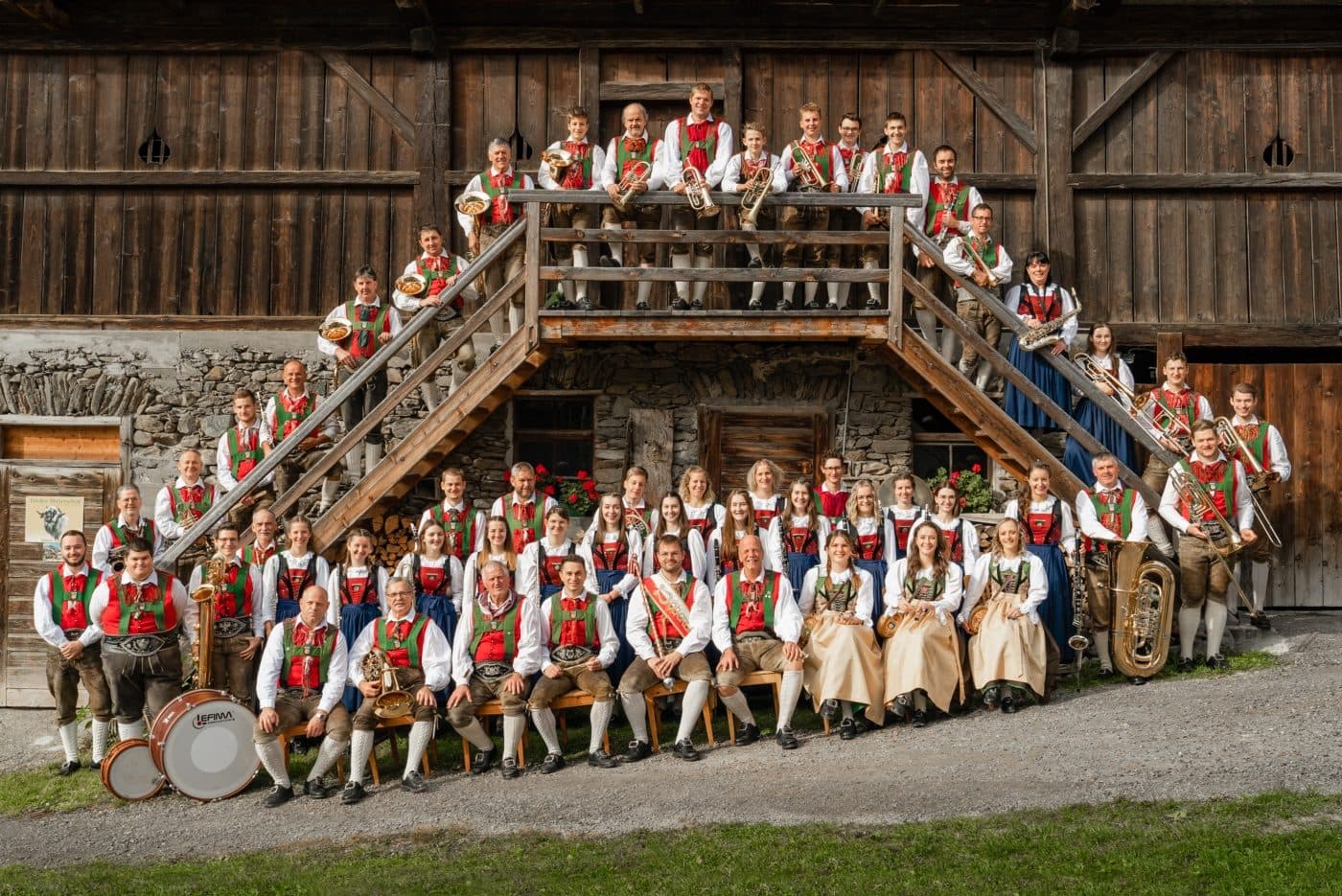 Konzert der Musikkapelle Ainet