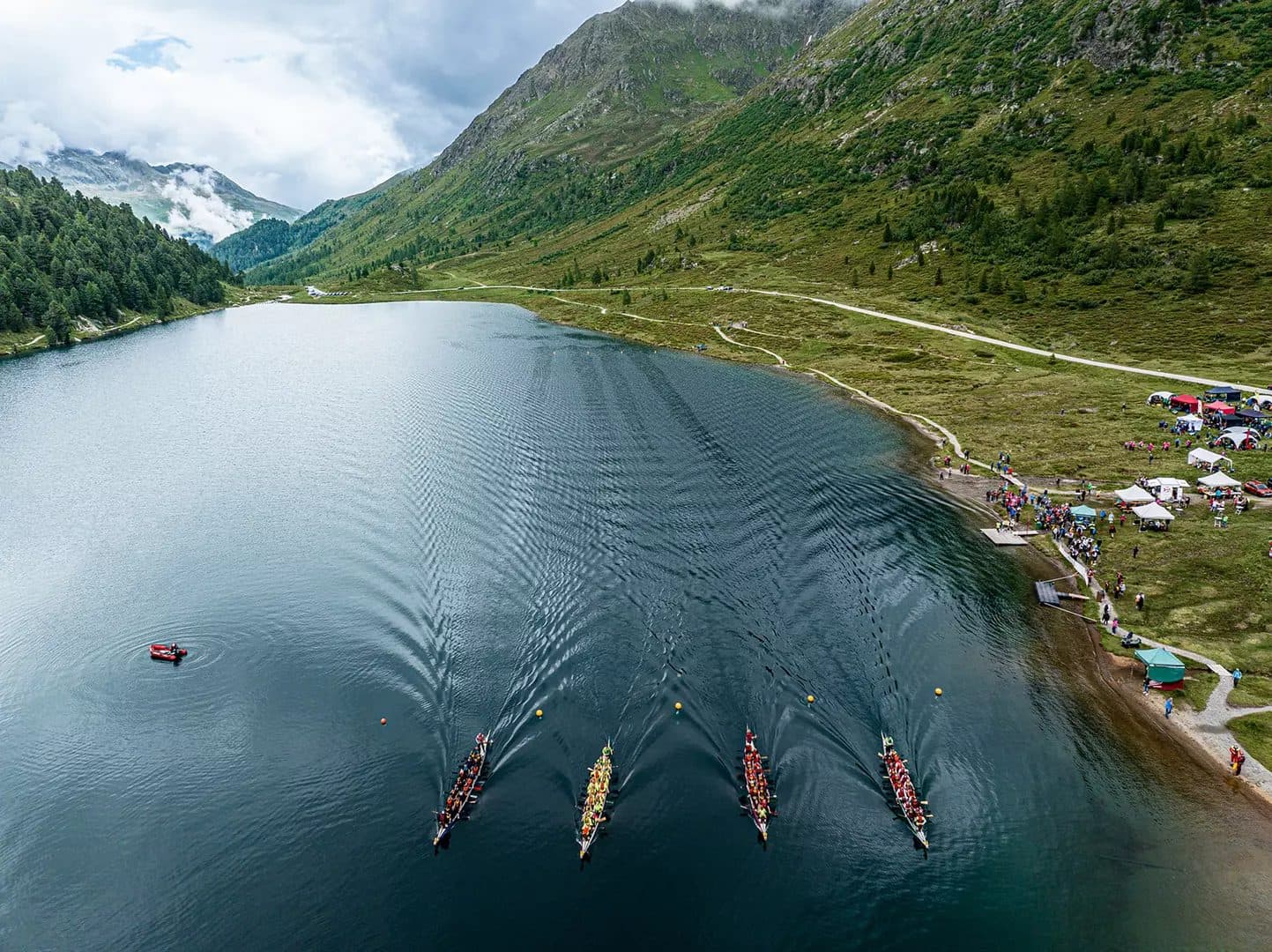 Drachenbootrennen Obersee / St. Jakob